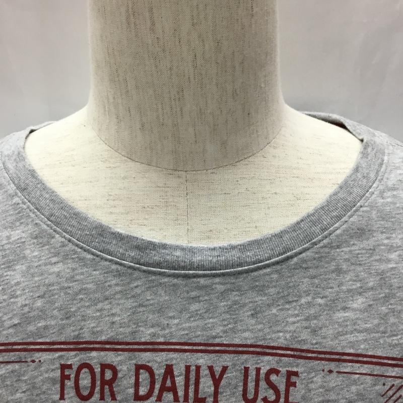 ナイキ NIKE Tシャツ 半袖 半袖カットソー プリントTシャツ クルーネックカットソー スポーツウェア XL プリント 灰 / グレー / メンズ USED 古着 中古 10109464