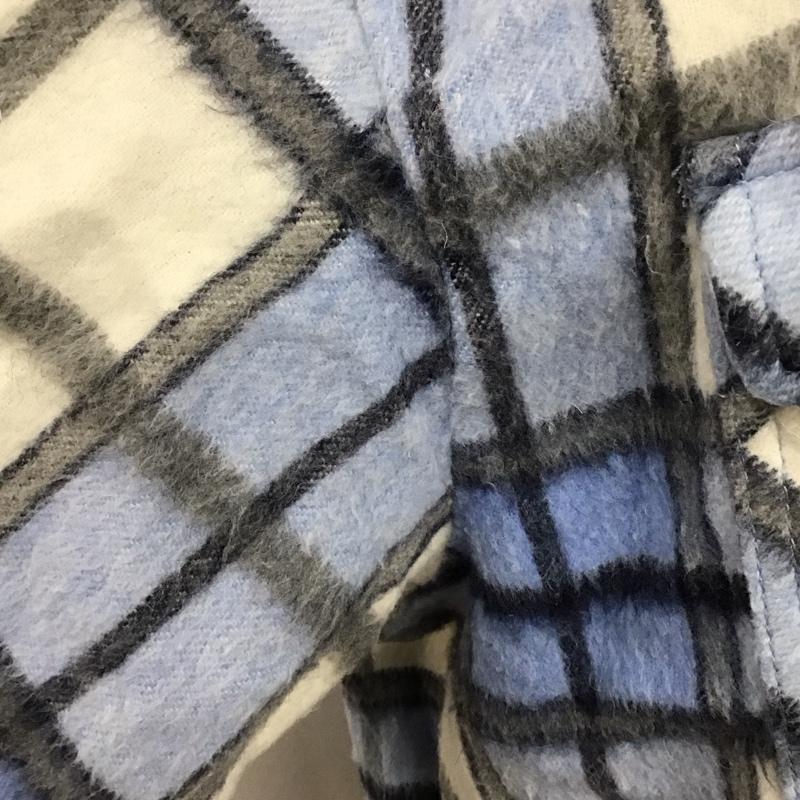 ザラ ZARA ジャケット、上着 ジャケット、ブレザー 長袖ジャケット アウター 前ボタン チェックシャツ L チェック マルチカラー / マルチカラー / レディース USED 古着 中古 10126084