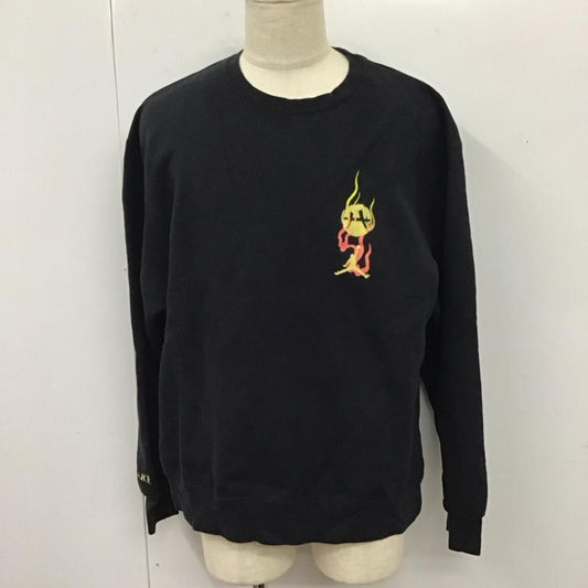 エアジョーダン AIR JORDAN トレーナー 長袖 DV3128-010 Jordan x Rui Hachimura Ntr Crew Sweatshirt XXL 無地 黒 / ブラック /  メンズ USED 古着 中古 10117185