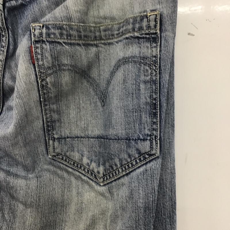 リーバイス Levi s パンツ デニム、ジーンズ W30L32 30インチ 無地 水色 / ライトブルー / メンズ USED 古着 中古 10134463