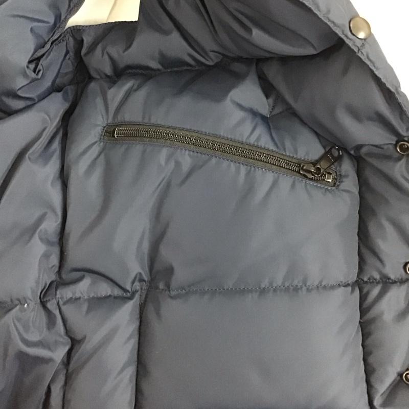 ロッキー マウンテン フェザーベッド Rocky Mountain FeatherBed ベスト ベスト 450-512-01 DOWN VEST ダウンベスト 40 無地 紺 / ネイビー / メンズ USED 古着 中古 10124528