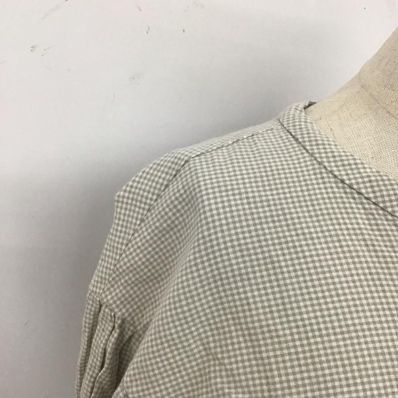 サマンサモスモス Samansa Mos2 シャツ、ブラウス 長袖 FREE チェック マルチカラー / マルチカラー / レディース USED 古着 中古 10111412