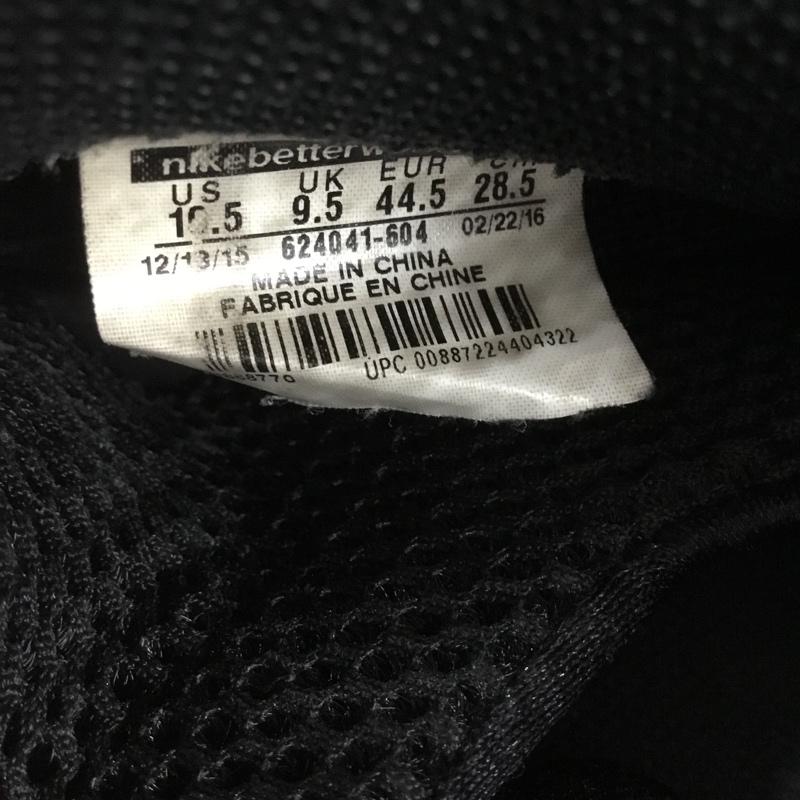 ナイキ NIKE スニーカー スニーカー 624041-604 AIR FOAMPOSITE PRO バスケットシューズ 28.5cm 28.5cm ロゴ、文字 赤 / レッド / X 黒 / ブラック / メンズ USED 古着 中古 10133280