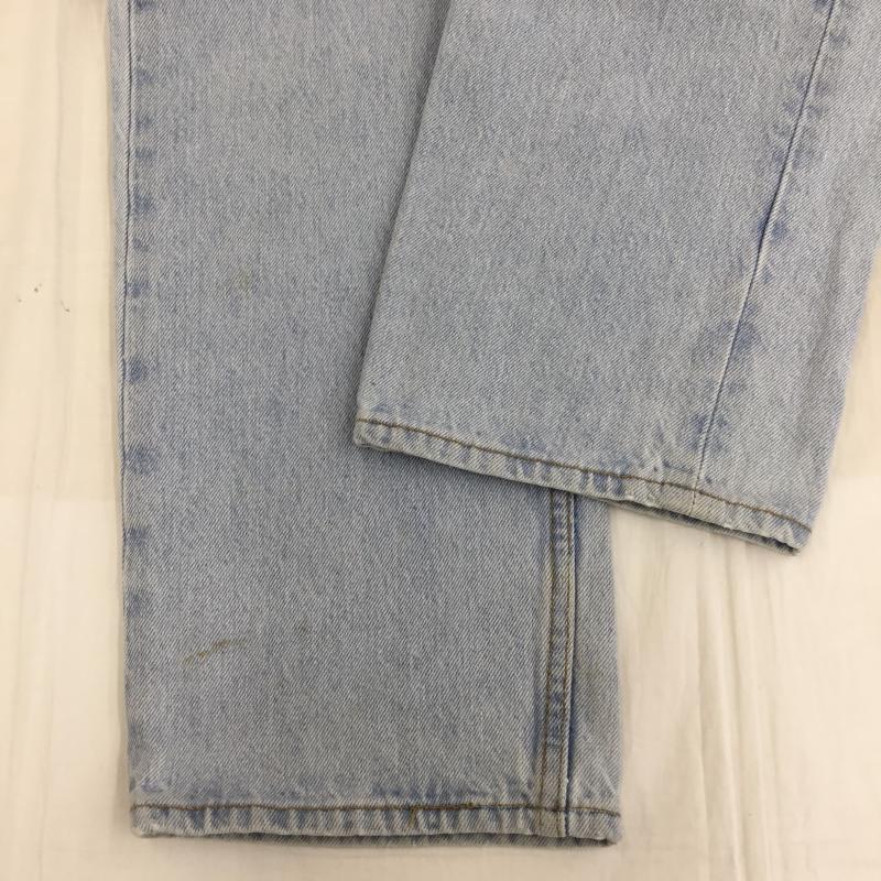 リーバイス Levi s パンツ デニム、ジーンズ 90 s USA製 34 無地 水色 / ライトブルー / メンズ USED 古着 中古 10135818