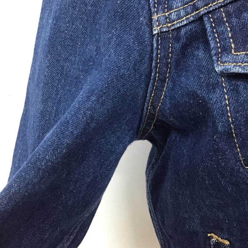 リーバイス Levi s ジャケット、上着 ジャケット、ブレザー PC9-36136-0001 デニムジャケット 裏ボア ジージャン S ロゴ、文字 インディゴ / インディゴ / レディース USED 古着 中古 10109652