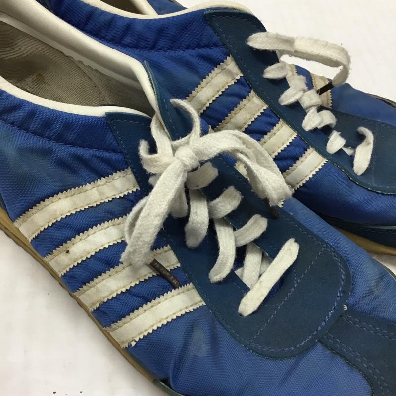 古着 USED スニーカー スニーカー 70年代 80年代 ランニングシューズ USA製 アメリカ製 ローカット 無地 青 / ブルー / X 白 / ホワイト / メンズ USED 古着 中古 10122218