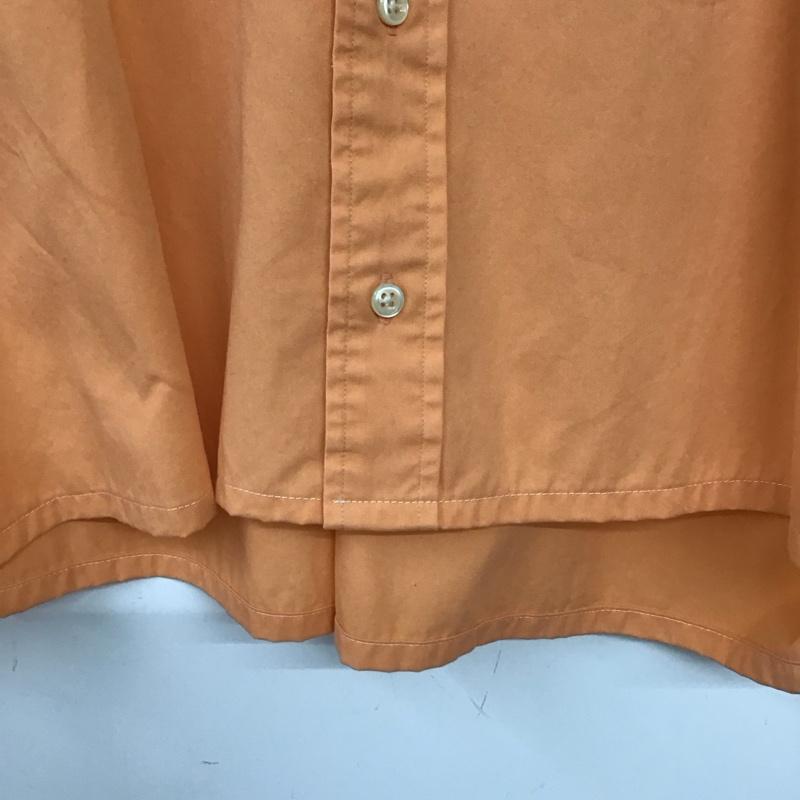 ラルフローレン RALPHLAUREN シャツ、ブラウス 半袖 XL 無地 橙 / オレンジ / レディース USED 古着 中古 10130064
