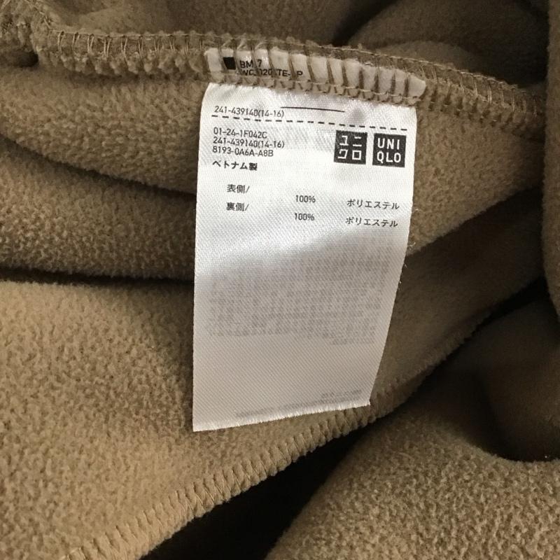 ユニクロ UNIQLO ジャケット、上着 ジャケット、ブレザー 241-439140 ソフトボアフリースVネックカーディガン ジップアップジャケット XL 無地 茶 / ブラウン / レディース USED 古着 中古 10136441