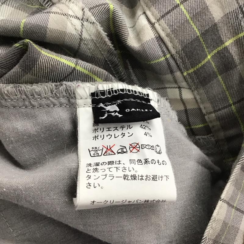 オークリー OAKLEY パンツ ワークパンツ、ペインターパンツ 421836jp PARAMOUNT スポーツウェアー ワイドパンツ 36 チェック マルチカラー / マルチカラー / メンズ USED 古着 中古 10134954
