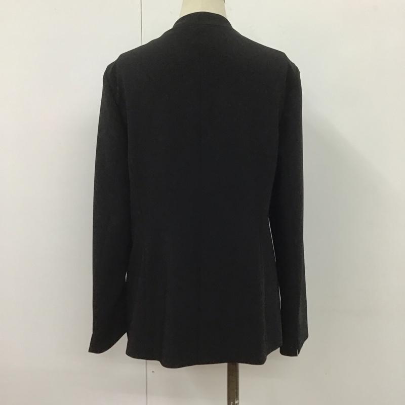 インディヴィ INDIVI ジャケット、上着 ジャケット、ブレザー 38 無地 黒 / ブラック / レディース USED 古着 中古 10106649