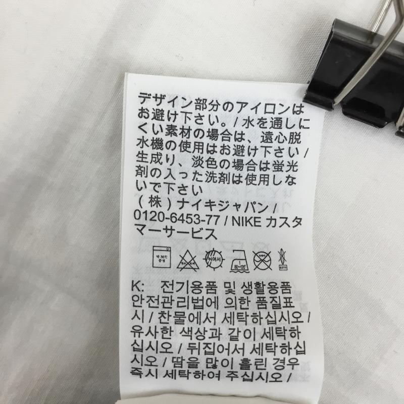 ナイキ NIKE パンツ ワークパンツ、ペインターパンツ CJ7347-010 スポーツウェア ウーブンパンツ ウインドパンツ S ロゴ、文字 白 / ホワイト / X 黒 / ブラック / レディース USED 古着 中古 10130217