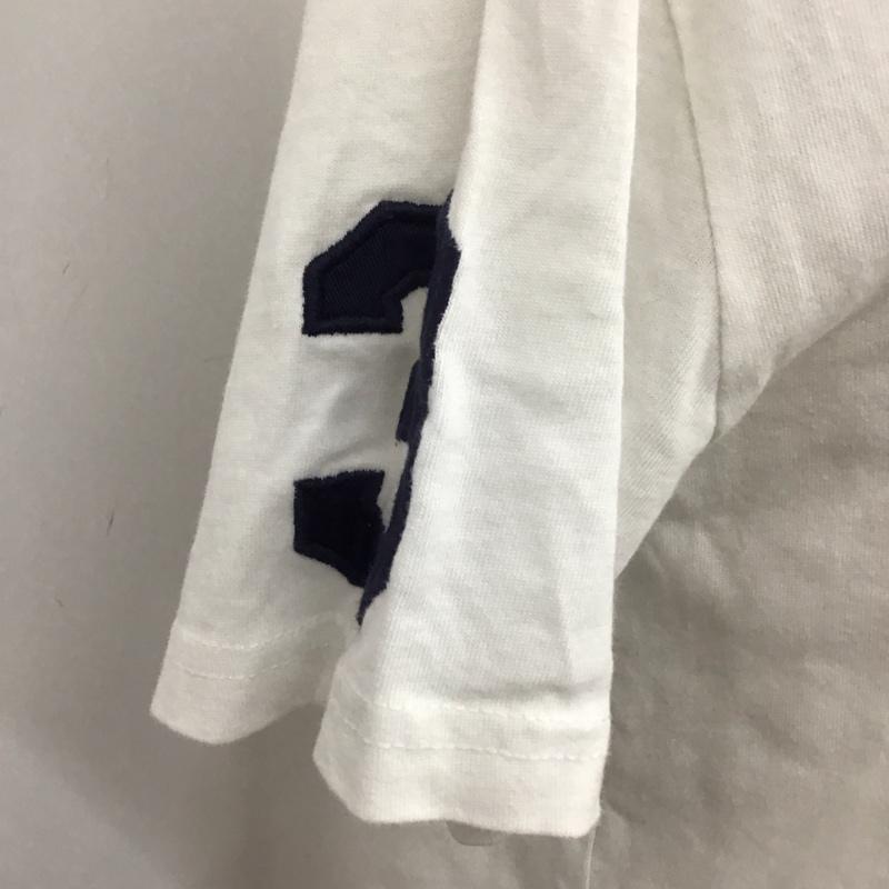 ポロラルフローレン POLO RALPH LAUREN Tシャツ 半袖 半袖カットソー プリントTシャツ クルーネックカットソー M ロゴ、文字 白 / ホワイト / レディース USED 古着 中古 10118606
