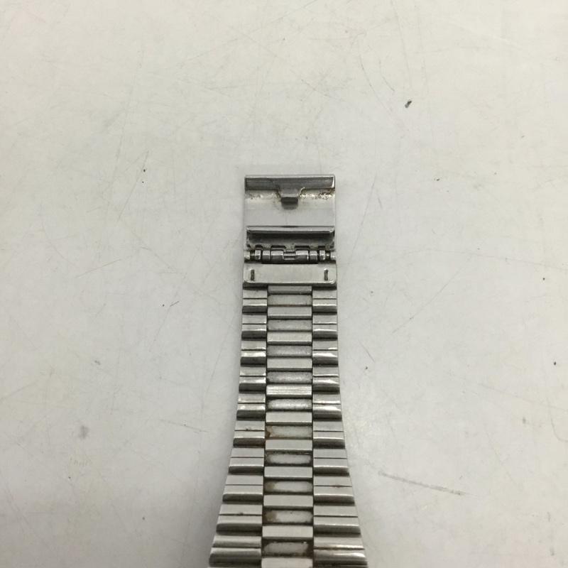 カシオ CASIO 腕時計 デジタル DBC-610 電卓付腕時計 ロゴ、文字 銀 / シルバー / メンズ USED 古着 中古 10138351