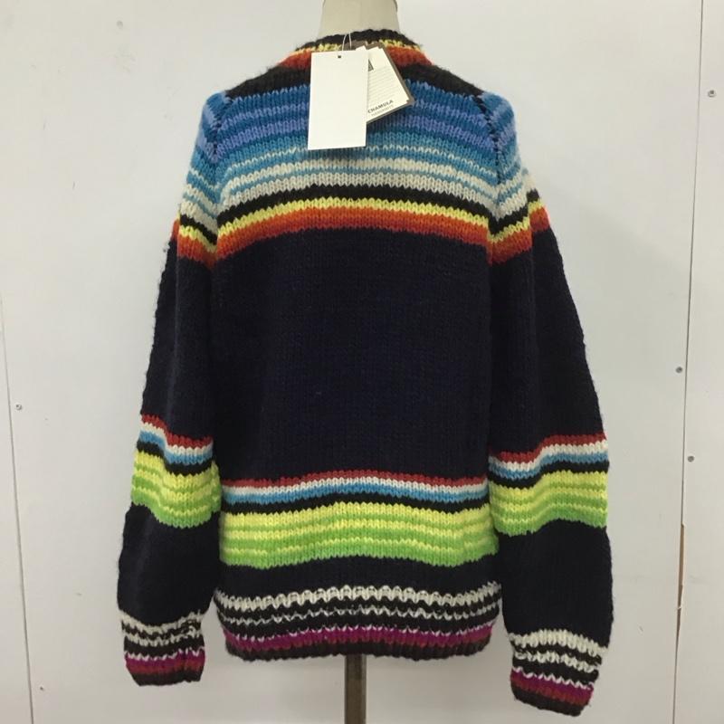 チャムラ CHAMULA ニット、セーター 長袖 S 無地 マルチカラー / マルチカラー /  レディース USED 古着 中古 10111403
