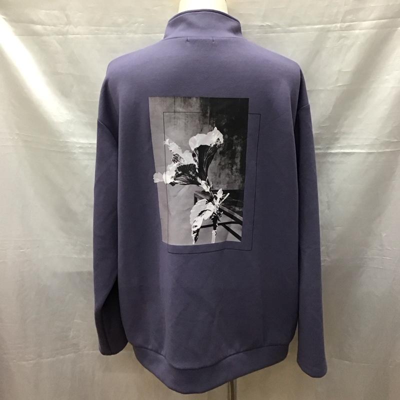 ハレ HARE トレーナー 長袖 FREE プリント 紫 / パープル /  メンズ USED 古着 中古 10118409