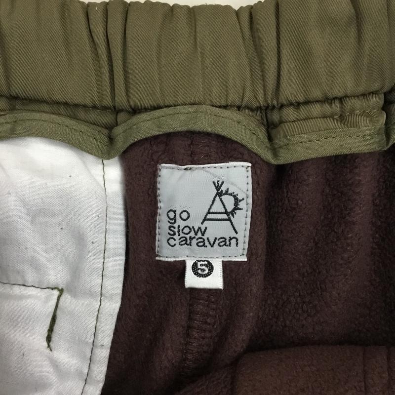 ゴースローキャラバン go slow caravan パンツ ワークパンツ、ペインターパンツ ワークパンツ ワイドパンツ カジュアルパンツ 5 ロゴ、文字 マルチカラー / マルチカラー /  メンズ USED 古着 中古 10121922