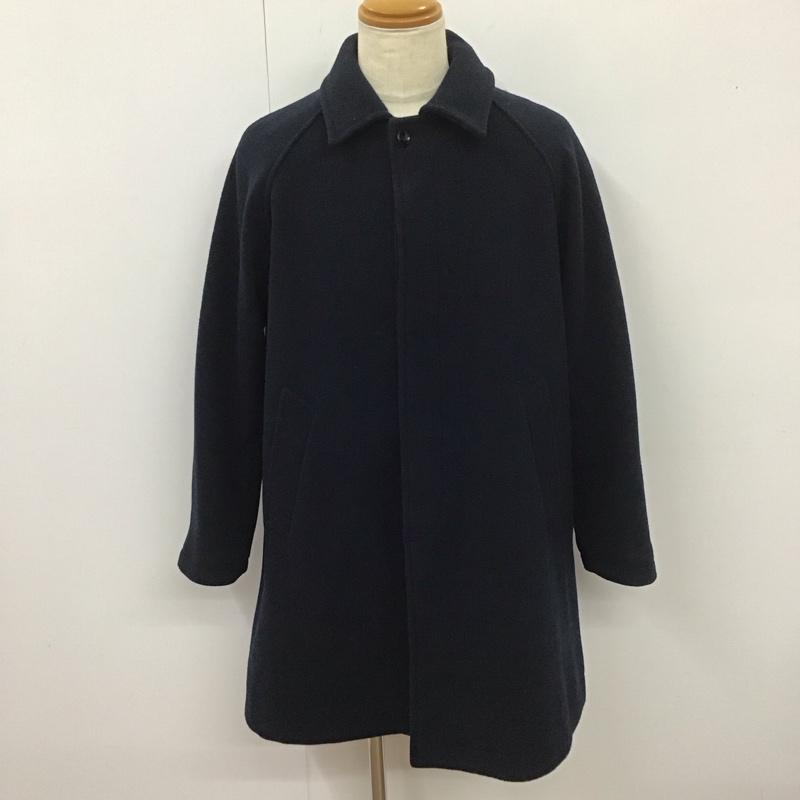ニコアンド niko and... コート コート一般 ON86MJ04AD ステンカラーコート M 無地 紺 / ネイビー / メンズ USED 古着 中古 10112241