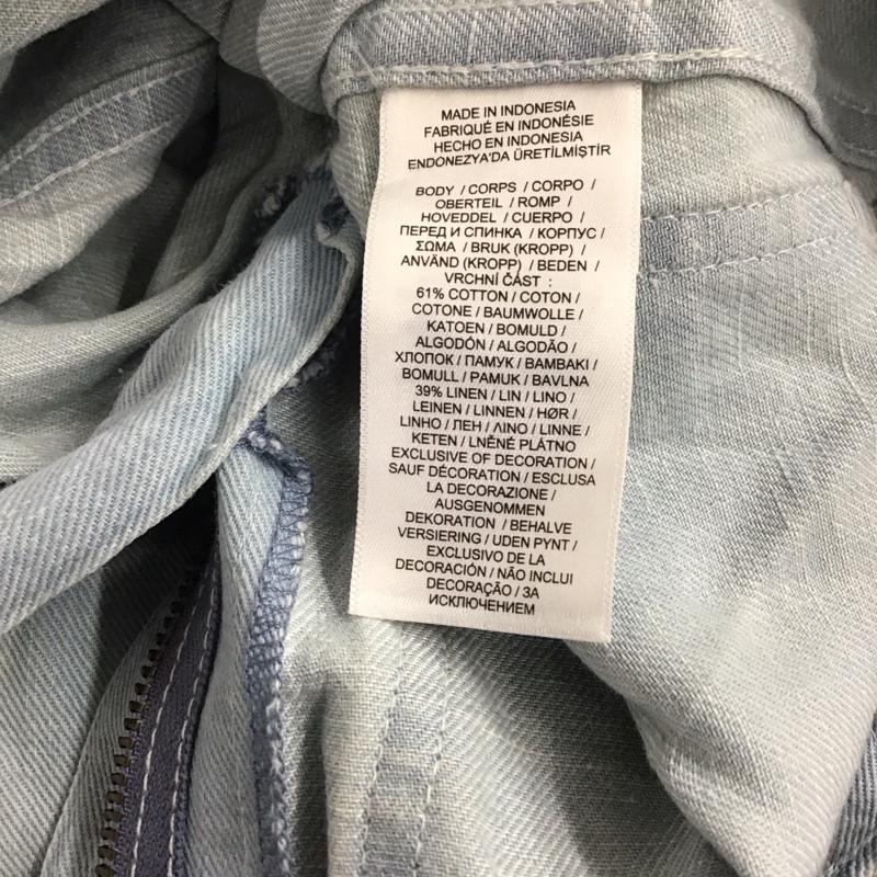 ポロラルフローレン POLO RALPH LAUREN パンツ デニム、ジーンズ 26インチ 無地 水色 / ライトブルー / レディース USED 古着 中古 10131981