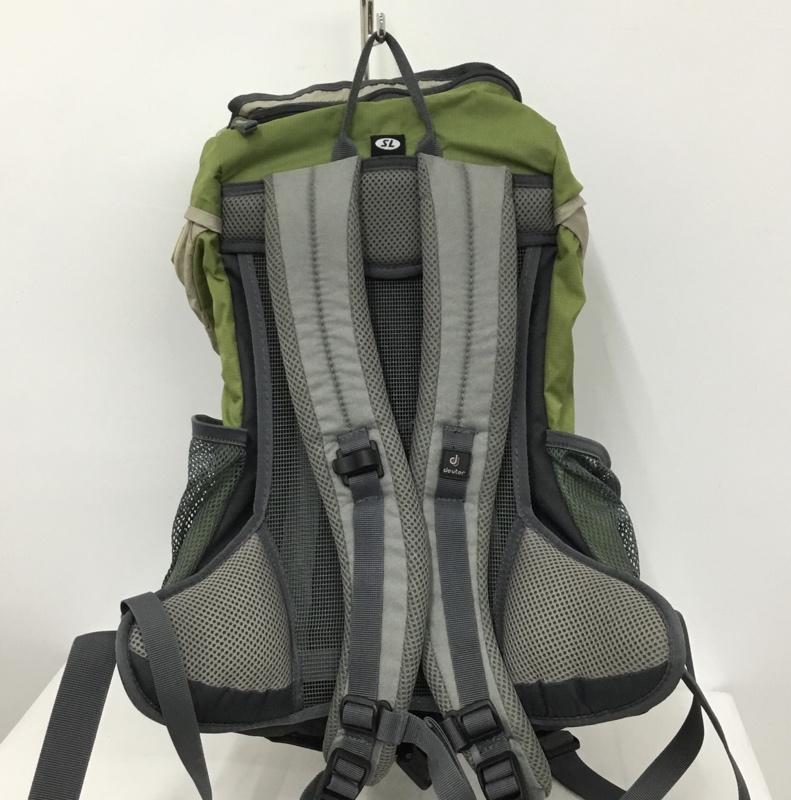 ドイター DEUTER リュックサック、デイパック リュックサック、デイバッグ Zugspitze 20 SL レインカバー付き バックパック アウトドア ロゴ、文字 黄緑 / イエローグリーン / メンズ USED 古着 中古 10125094