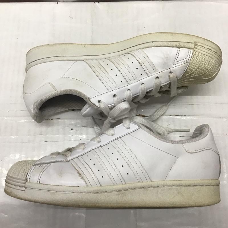 アディダス adidas スニーカー スニーカー EG4960 SUPERSTAR スーパースター 23.5cm 23.5cm ロゴ、文字 白 / ホワイト / レディース USED 古着 中古 10116065
