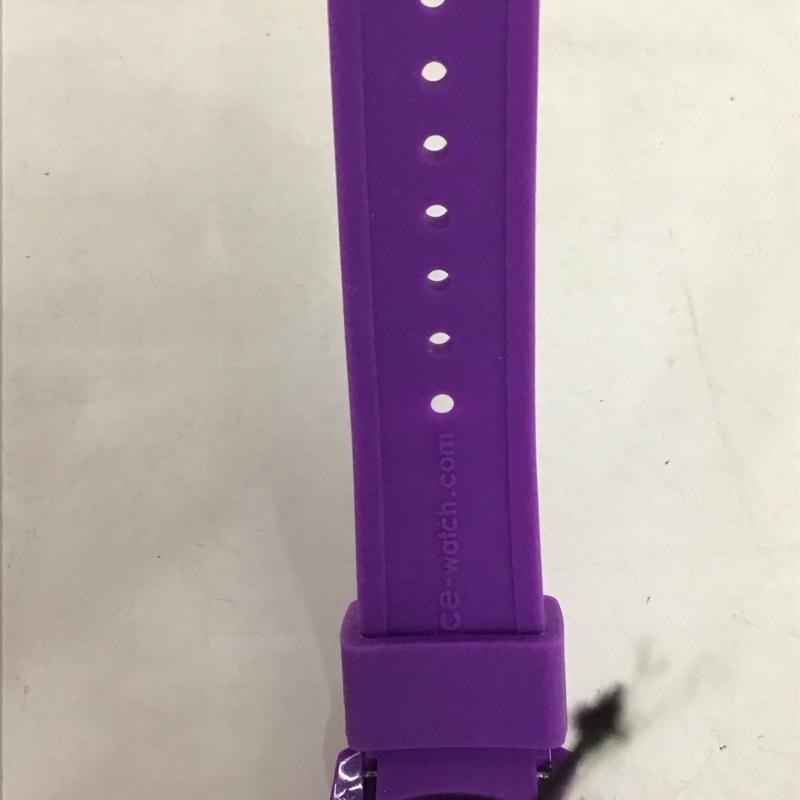 アイスウォッチ ICE WATCH 腕時計 アナログ(クォーツ式) SI.PE.U.S.09 ロゴ、文字 紫 / パープル / メンズ USED 古着 中古 10135260