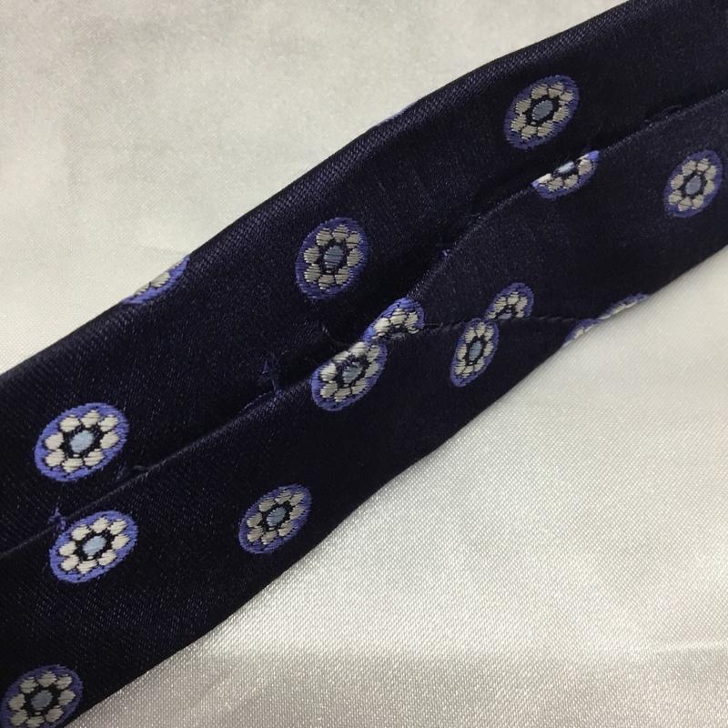ジャネッリ GIANNELLI ネクタイ ネクタイ シルク 総柄 紺 / ネイビー / メンズ USED 古着 中古 10108872