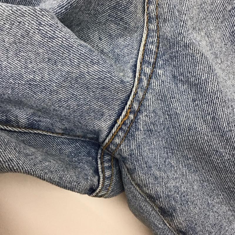 トミー ジーンズ TOMMY JEANS パンツ ショートパンツ デニムショートパンツ 90s 36 無地 水色 / ライトブルー / メンズ USED 古着 中古 10129923