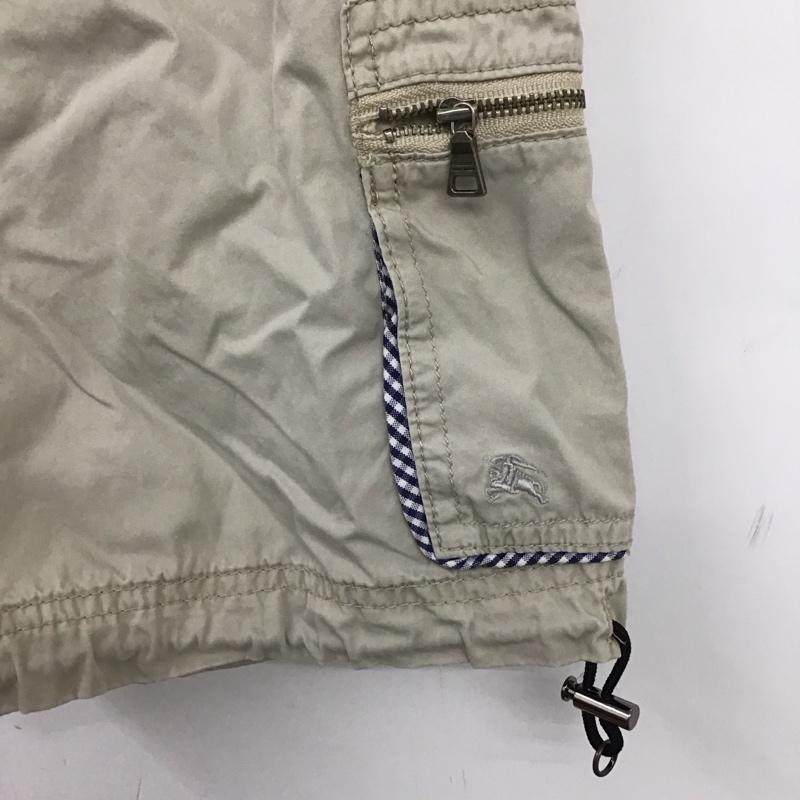 バーバリーブラックレーベル BURBERRY BLACK LABEL パンツ ショートパンツ ショートパンツ ハーフパンツ カジュアルパンツ 無地 ベージュ / ベージュ / メンズ USED 古着 中古 10135832