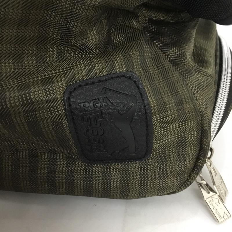 古着 USED ボストンバッグ ボストンバッグ BB-3017 PGA TOUR キャリーバッグ ゴルフバッグ ロゴ、文字 カーキ / カーキ / メンズ USED 古着 中古 10131854