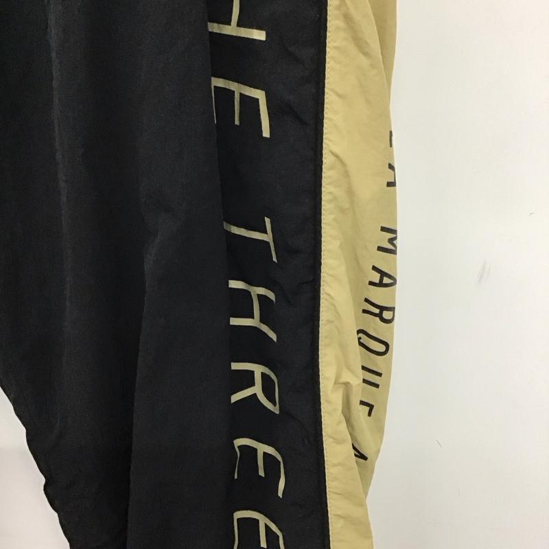アディダス adidas ボトムス ボトムス HM2692 ウーブンパンツ ウインドロングパンツ ナイロンパンツ 2XL ロゴ、文字 黒 / ブラック / X ベージュ / ベージュ / メンズ USED 古着 中古 10139500