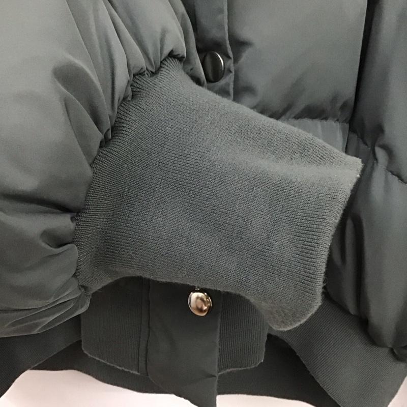 ジーナシス JEANASIS ジャケット、上着 ダウンジャケット FREE 無地 灰 / グレー / レディース USED 古着 中古 10139544