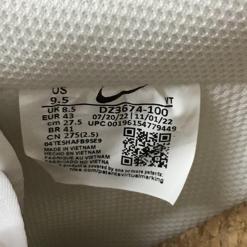 ナイキ NIKE スニーカー スニーカー DZ3674-100 AIR FORCE 1 SP ビリー アイリッシュ 27.5cm 箱有 27.5cm ロゴ、文字 白 / ホワイト / メンズ USED 古着 中古 10111968