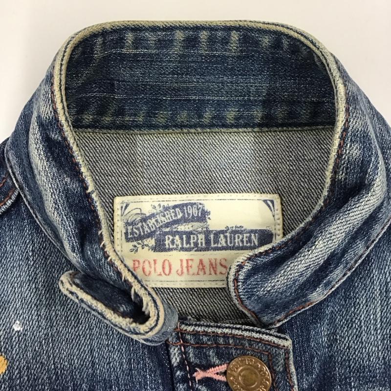 ラルフローレン RALPHLAUREN ジャケット、上着 ジャケット、ブレザー ポロジーンズ デニム M 青 / ブルー / レディース USED 古着 中古 10112414