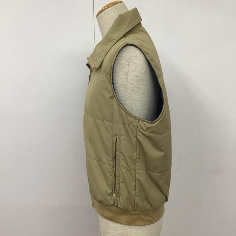 ウールリッチ WOOLRICH ベスト ベスト ジップアップベスト カラージップベスト アウター M 無地 ベージュ / ベージュ / メンズ USED 古着 中古 10111627