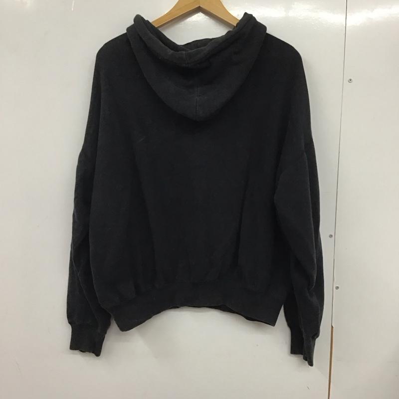 ポロバイラルフローレン Polo by RALPH LAUREN パーカー 長袖 長袖パーカー ジップアップカラーパーカー プルオーバーパーカー M ロゴ、文字 黒 / ブラック / メンズ USED 古着 中古 10132385