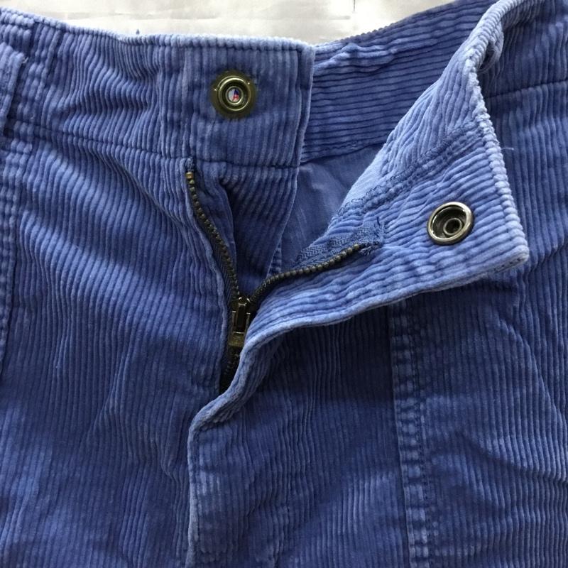 スタンダード カリフォルニア STANDARD CALIFORNIA パンツ ショートパンツ ショートパンツ コーデュロイパンツ ハーフパンツ 34インチ 無地 青 / ブルー /  メンズ USED 古着 中古 10121781