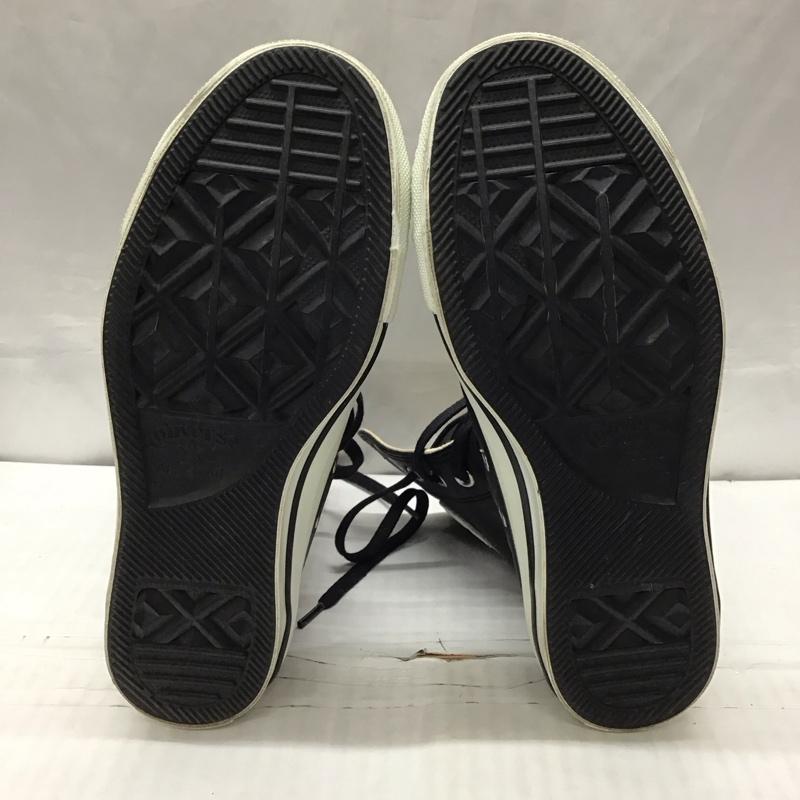 コンバース CONVERSE スニーカー スニーカー 1B144 ハイカット 24cm 24.0cm ロゴ、文字 黒 / ブラック / レディース USED 古着 中古 10121628