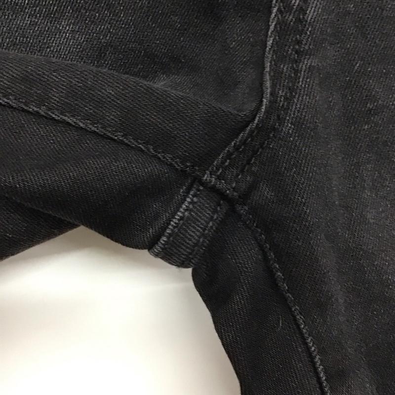 ザラ ZARA パンツ デニム、ジーンズ 38 無地 黒 / ブラック / レディース USED 古着 中古 10137884