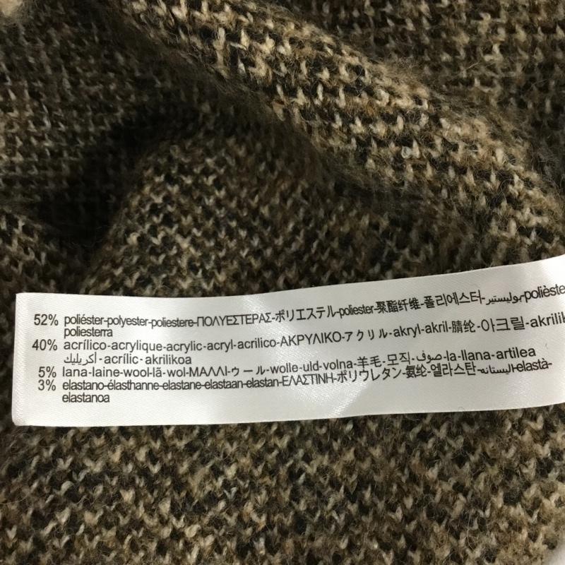 ザラ ZARA ニット、セーター 長袖 長袖ニットカットソー ニット セーター タートルネックニット L ヒョウ柄・レオパード柄 マルチカラー / マルチカラー /  レディース USED 古着 中古 10110084