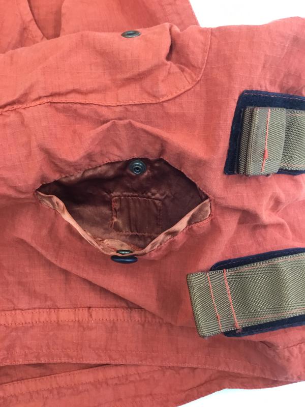 ユーズドクロージング used clothes ベスト ベスト dezert リップストップベスト ベルクロ M 無地 橙 / オレンジ / メンズ USED 古着 中古 10110112