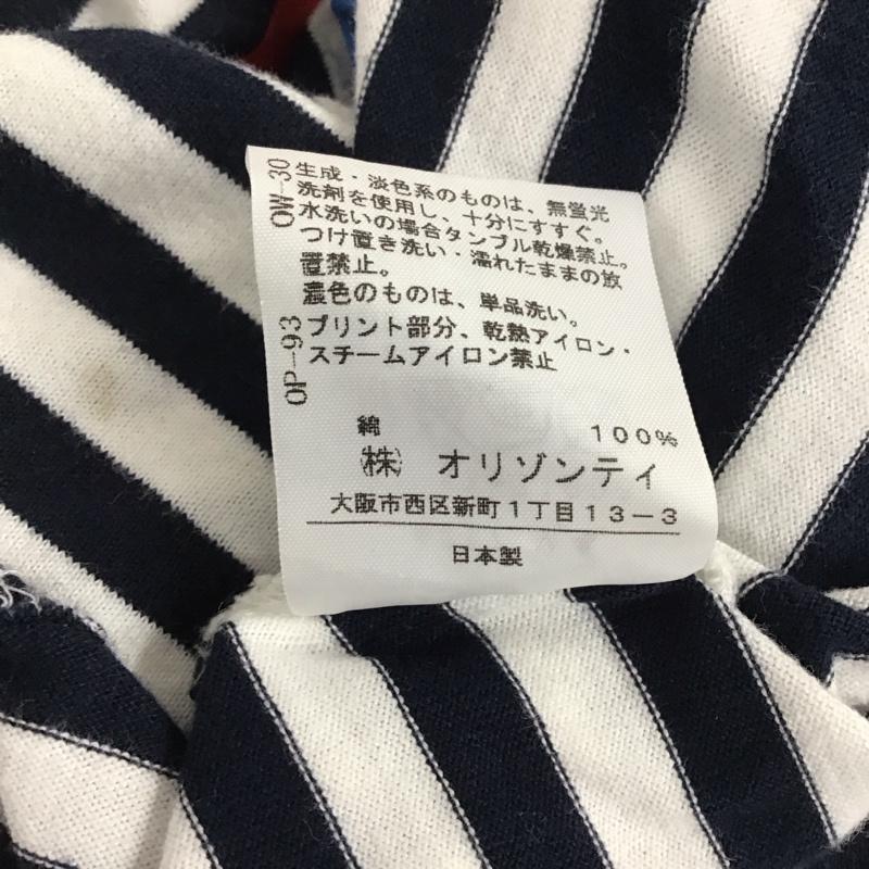 ヴィヴィアン ウエストウッド レッドレーベル Vivienne Westwood red label Tシャツ 半袖 半袖カットソー ボーダーTシャツ クルーネックカットソー 3 ボーダー柄 白 / ホワイト / X 紺 / ネイビー / レディース USED 古着 中古 10135444
