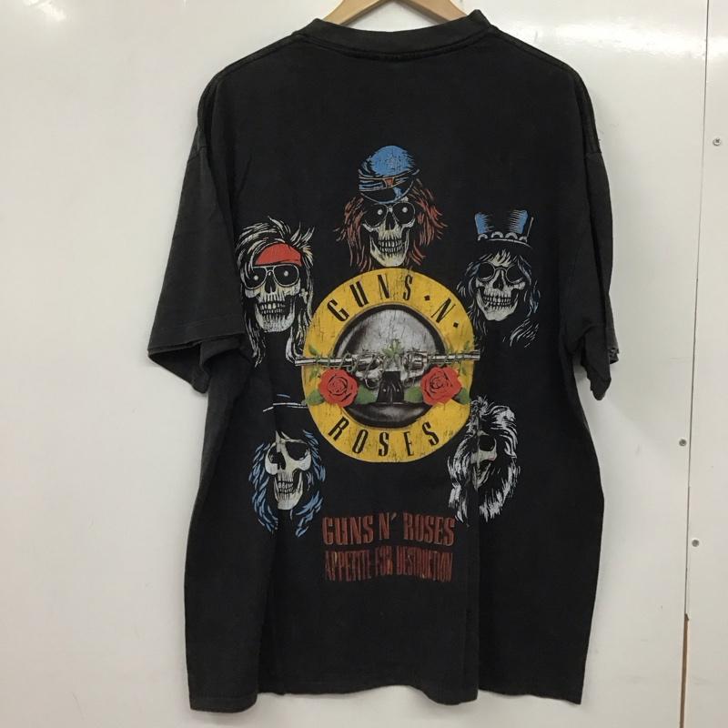 古着 USED Tシャツ 半袖 半袖カットソー プリントTシャツ クルーネックカットソー バンドTシャツ 古着 プリント 黒 / ブラック / メンズ USED 古着 中古 10139671