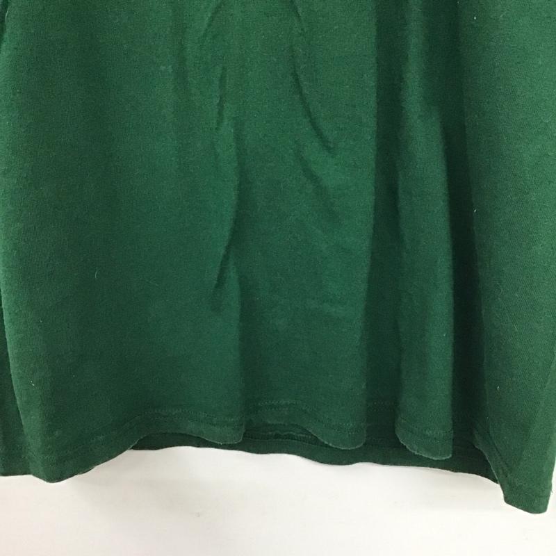 チャンピオン Champion Tシャツ 半袖 半袖カットソー プリントTシャツ クルーネックカットソー M ロゴ、文字 緑 / グリーン / メンズ USED 古着 中古 10137668