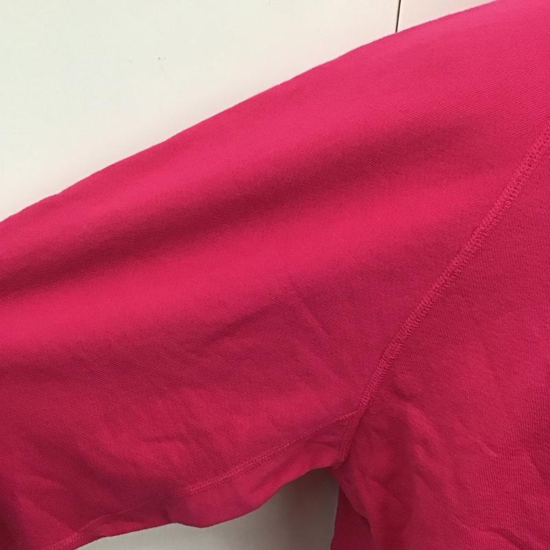 グッドオン Good On トレーナー 長袖 gobw-101c ラグランクルーネックスウェット XL 無地 桃 / ピンク / メンズ USED 古着 中古 10108090