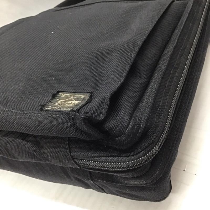 ポーター PORTER ブリーフケース、書類かばん ブリーフケース、書類かばん ビジネスバッグ ショルダー 2WAY ロゴ、文字 黒 / ブラック / メンズ USED 古着 中古 10116448