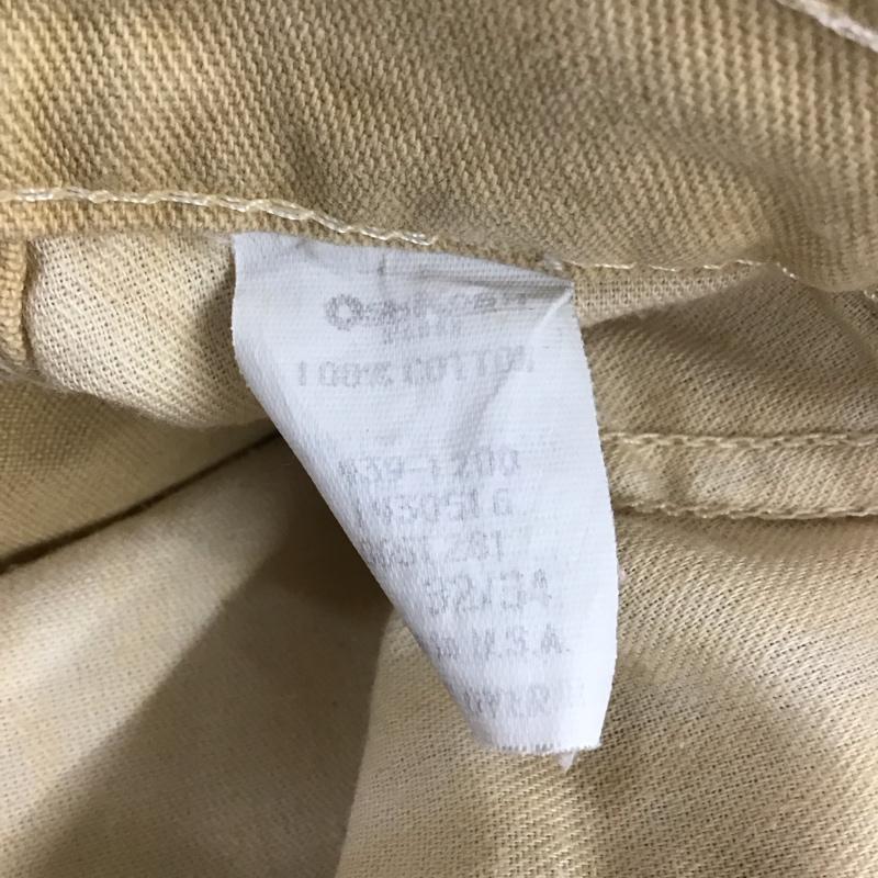 オシュコシュ OSHKOSH パンツ ワークパンツ、ペインターパンツ 32インチ 無地 ベージュ / ベージュ /  メンズ USED 古着 中古 10121899