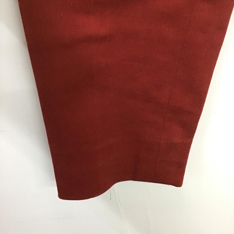 バーバリーブラックレーベル BURBERRY BLACK LABEL パンツ チノパン チノパン ワイドパンツ カジュアルパンツ 無地 赤 / レッド / メンズ USED 古着 中古 10132413