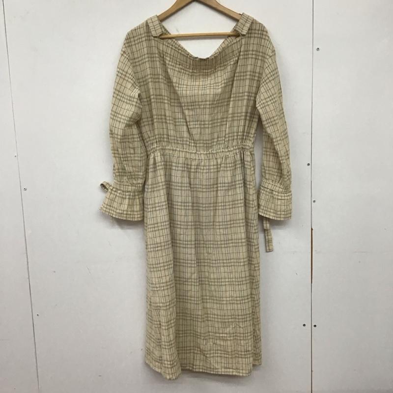 マジェスティックレゴン MAJESTIC LEGON ワンピース ロングスカート ロングワンピース ノースリーブワンピース フレアスカート M チェック マルチカラー / マルチカラー / レディース USED 古着 中古 10134160