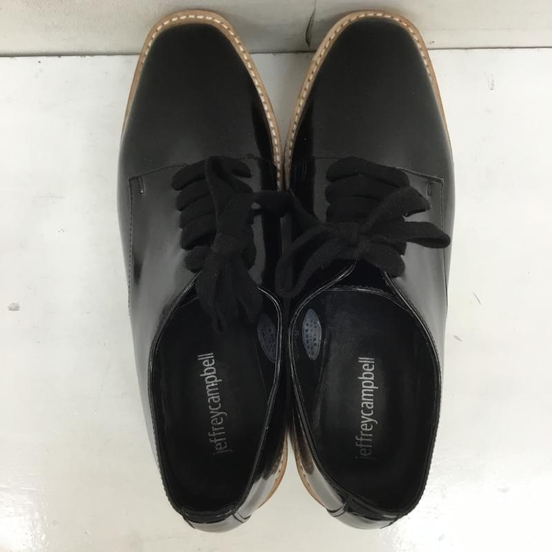 ジェフリーキャンベル Jeffrey Campbell ローファー ローファー 23.5cm 無地 黒 / ブラック / レディース USED 古着 中古 10133606