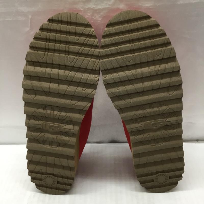 アグ UGG カジュアルシューズ カジュアルシューズ 1121570 スーパー モック スリッパ スリッポン Super Moc Slipper 26cm 26.0cm ロゴ、文字 赤 / レッド / レディース USED 古着 中古 10119084